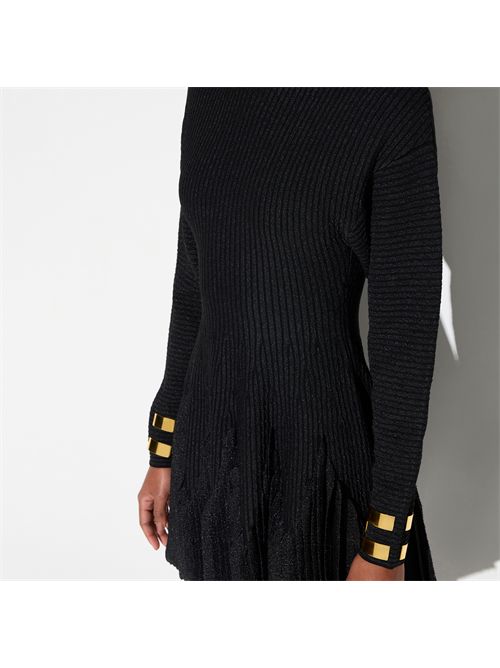 Abito in maglia con ruches ELISABETTA FRANCHI | AM12S66E2/110